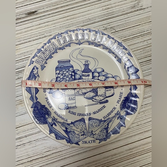 Fish and Chips Plate by John Buck - Picture 3 of 4